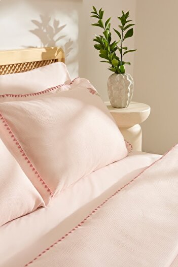 Kaşmir Home Liana Çift Kişilik Pike Takımı Rose