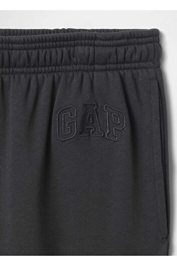 GAP V-Frch Ft Herıtage Age Jogger Fransız Havlu Kumaş Jogger Erkek Eşofman Altı SİYAH