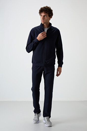 AIR JONES Ανδρικό κοστούμι αθλητικής φόρμας Troy Indigo Standard Fit - 85196