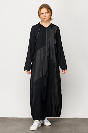 Micca Thin Silk Textured Lightweight Perche - Cap Black