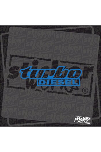 Sticker Works Autocolant Turbo Diesel