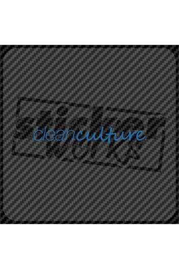 Sticker Works Autocolant pentru parbriz Clean Culture