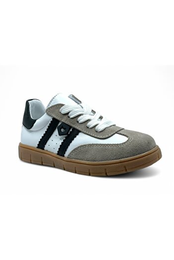 Perlina Leather and Orthopedic Sole Boys' Shoes