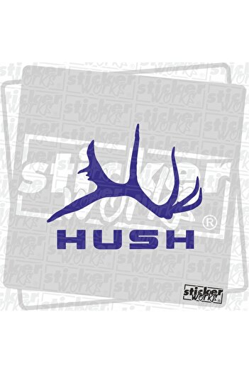 Sticker Works Autocolant Hush