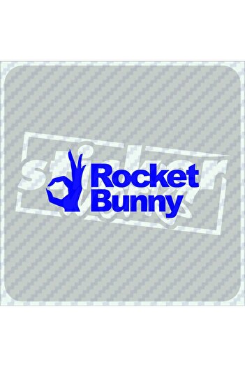 Sticker Works Autocolant Rocket Bunny