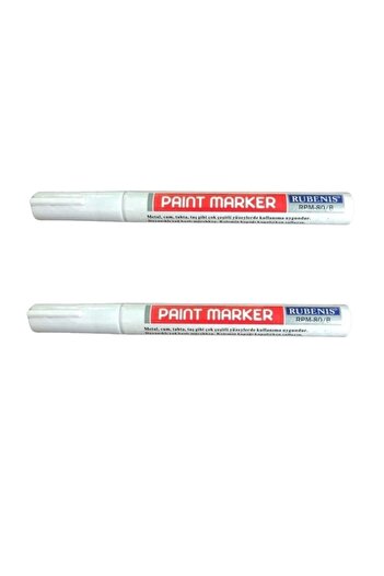Rubenis Paint Marker-White (2 Pieces)