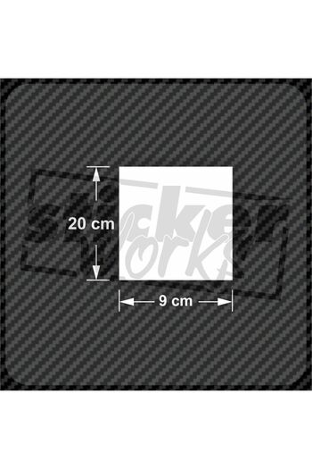 Sticker Works Autocolantul Laturii Închise ale Japoniei