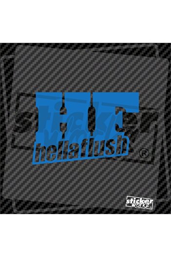 Sticker Works Autocolant Hella Flush