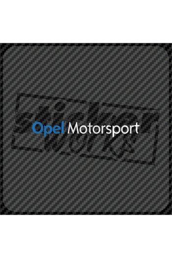 Sticker Works Autocolant Opel Motor Sport