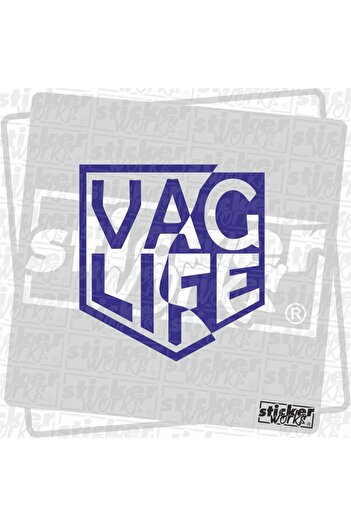 Sticker Works Autocolant Vag Life