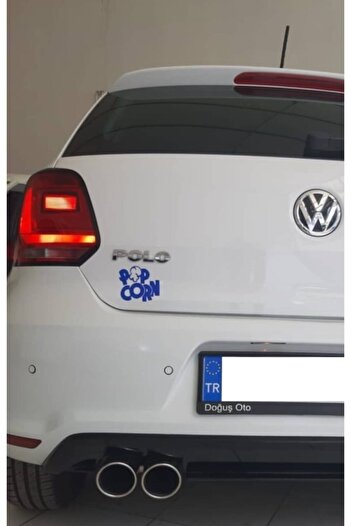 Sticker Works Autocolant Popcorn