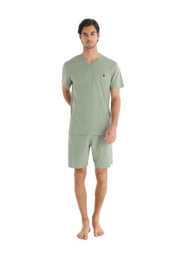 Blackspade Men's Green Shorts Suit 40702