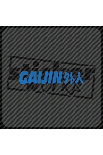 Sticker Works Autocolant pentru parbriz Gaijin