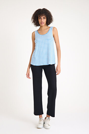 EFFE 2 Pieces A-Line Cotton Thick Strap Athlete T-Shirt