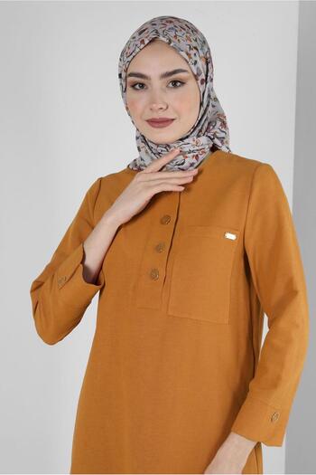 Alvina BUTTONED POCKET DETAILED DOUBLE PANT SUIT 43564