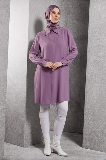 Alvina Shirt Collar Tunic 45197