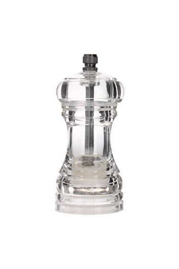 ROYALFORD 4.5 inch Acrylic Pepper Mill with Ceramic Grinder