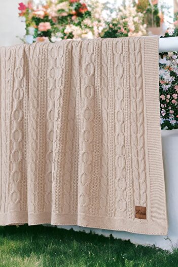 DALİSA Cuo Knitted Knitwear Bedspread Sofa Cover