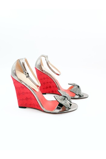 Tenau Women's Genuine Leather Wedge Heel Shoes