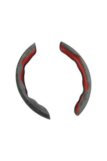 Roca Premium Steering Wheel Cover – Anti-Slip, Comfortable Grip, Universal Fit for Cars & SUVs Grey