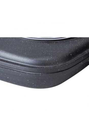 Zilan ZILAN ZLN-9522 double frying pan, black color, diameter 30 cm, spare silicone gasket,