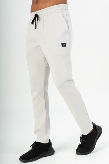 MARATON Regular Men's Skinny Leg Silver Gray Sweatpants 22480