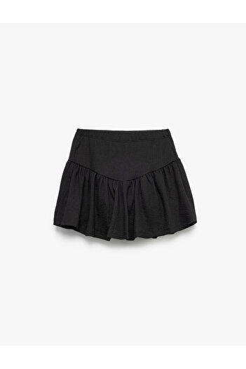 Koton Black Girl's Shorts 5Skg40014Ak