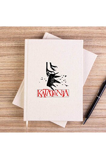 CrowsGate Katatonia Crown Unlined Canvas Notebook