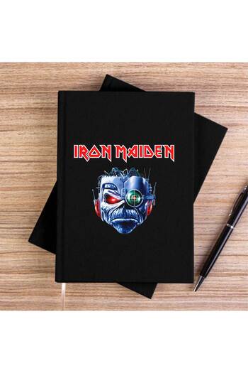 CrowsGate Iron Maiden Bionic Unlined Canvas Notebook