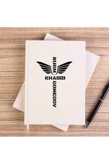 CrowsGate Nurm Khabib Unlined Canvas Notebook