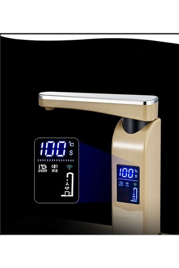 TOSCANA U Tea kettle set equipped with a faucet and a remote control for temperature, on and off