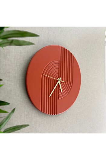 MERKARE Bohem, Scandinavian, Design Model (Hand Made) 40X40Cm Wall Clock