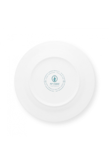 Pip Studio Porcelain plate, Pip Studio, 26.5cm, Flower Festival collection