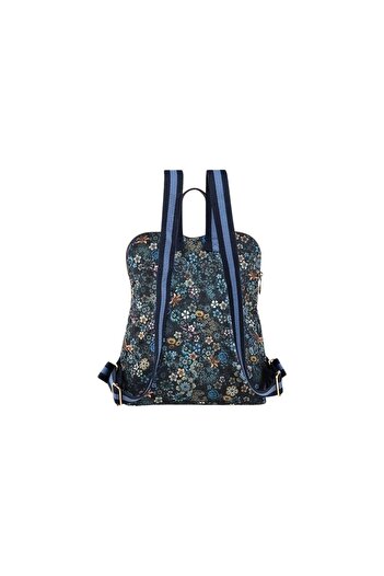 Pip Studio Rucsac Finlee damă, Pip Studio, Blue, 28x11x36 cm, colecția Tutti i Fiori