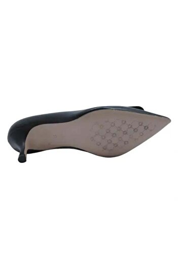 Poletto HAKİKİ DERİ ANTRASIT Ayakkabı Stiletto 9841 41