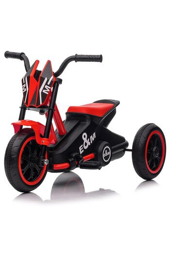 KidsCare Tricicleta cu pedale pentru copii G301 Kidscare, culoare rosu, pentru 3-6 ani