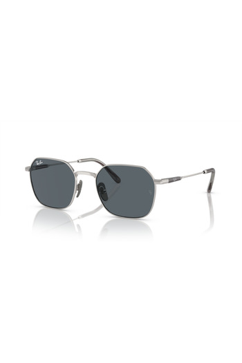 Ray-Ban Ray Ban Unisex Irregular Jim Titanium Sunglasses- Rb 8094 - Lense Size:53mm - Silver