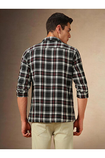 Dennis Lingo By Styli Check Long Sleeves Casual Shirt