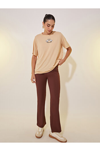 Take Two By Styli Round Neck Short Sleeve Graphic T-shirt