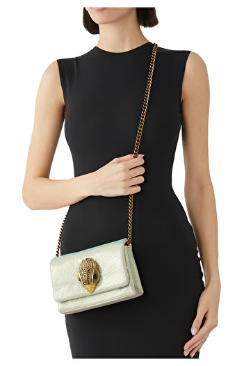 Kurt Geiger Işıltılı Mini Flap Çanta