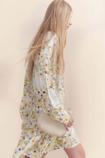 H&M Patterned Viscose Dress