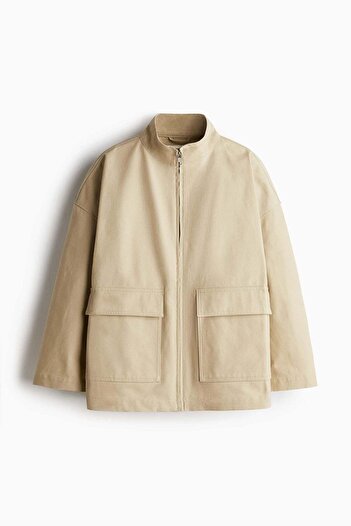 H&M Oversized canvas jacket