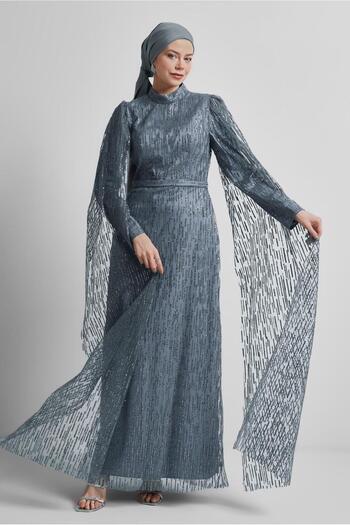 Alvina Pul Sequin Evening Dress 50446