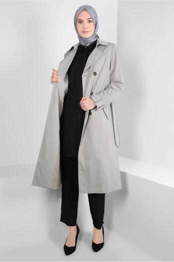 Alvina BELTED TRENCH COAT 10808