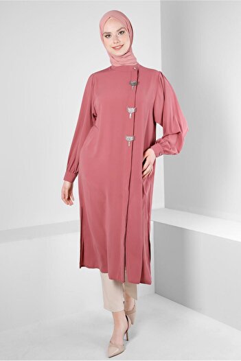 Alvina WIDE ARM TUNIC WITH ACCESSORY DETAIL 43532