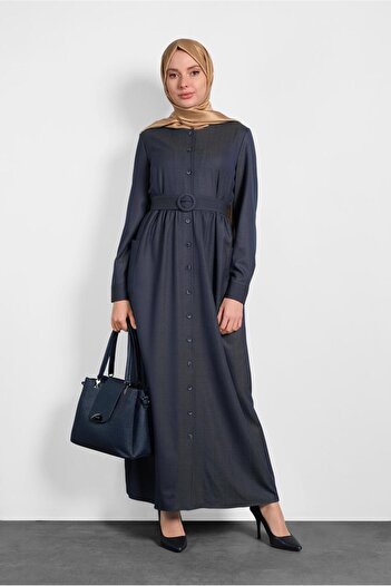 Alvina Boydan Buttoned Pocket Dress 40200