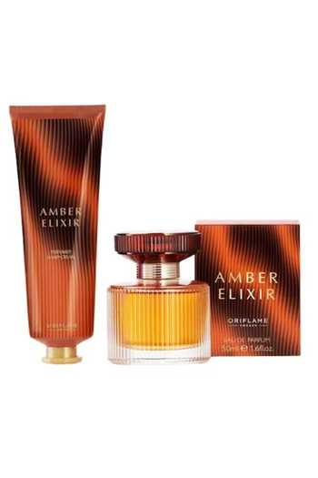 Oriflame Set Amber Elixir Ea (parfum 50,crema maini 75)