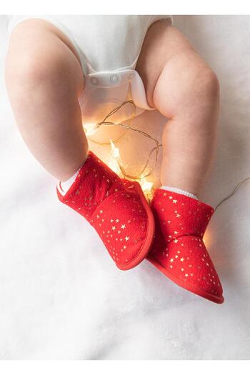 kitikate Red Esse Booties