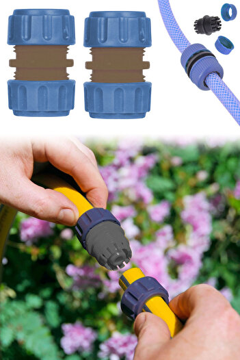 Binbirreyon Khartoum Repair Apparatus Tool-Free Installation Hose Extension Apparatus 2-Piece Set Connector Ae060