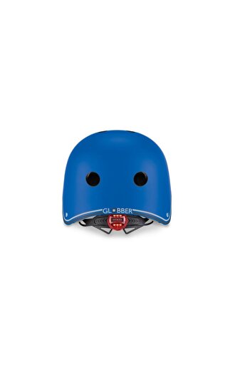 Globber Primo safety helmet, with lights, blue color